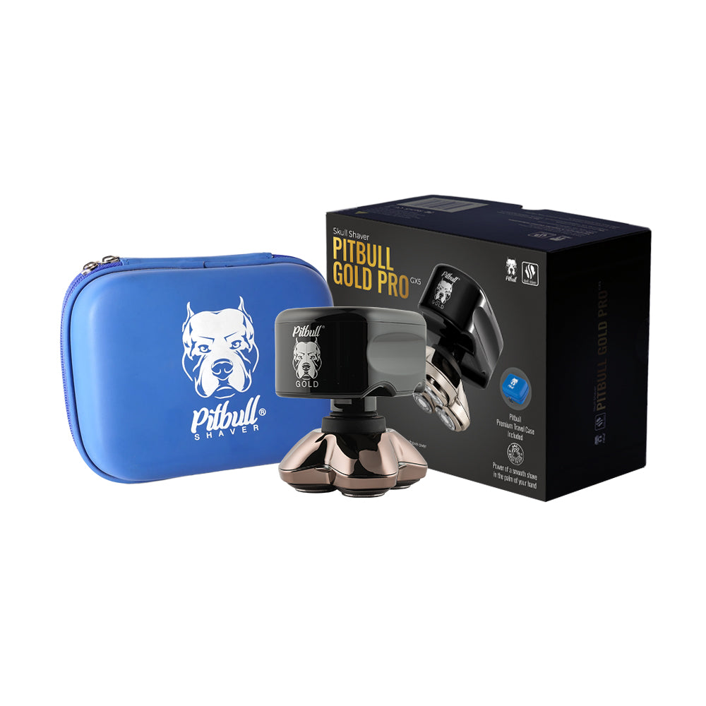 【はやと様用】Skull Shaver Pitbull Gold PRO GX5 Pitbull Gold PRO GX5 | Versión 2025 (con estuche de viaje Pitbull