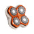 Cuchilla de repuesto Rugged™ de 4 cabezales | Para Mantenimiento Rastrojo | Compatible con todas las afeitadoras SS
